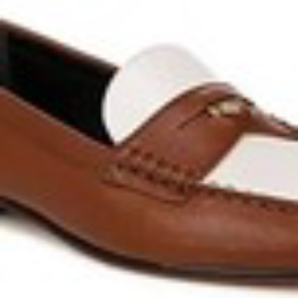 Veronica Beard - Penny Leather Loafer Caramel Lily Size 6 M - New with Box - Picture 4 of 8